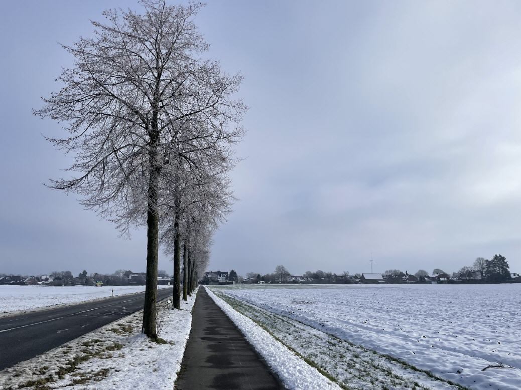 Eisige Wintertage