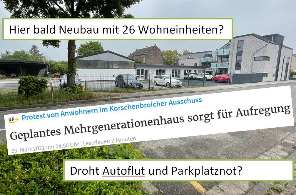 Bauprojekt wirft Fragen auf ...